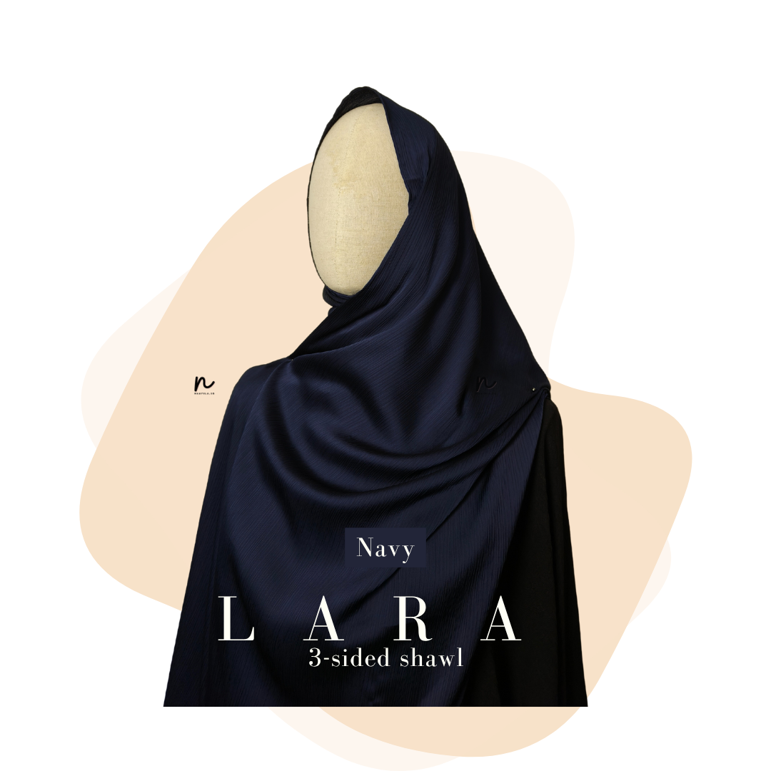 LARA WIDE COVERAGE TRISHAWL - CRINKLE SILK EDITION