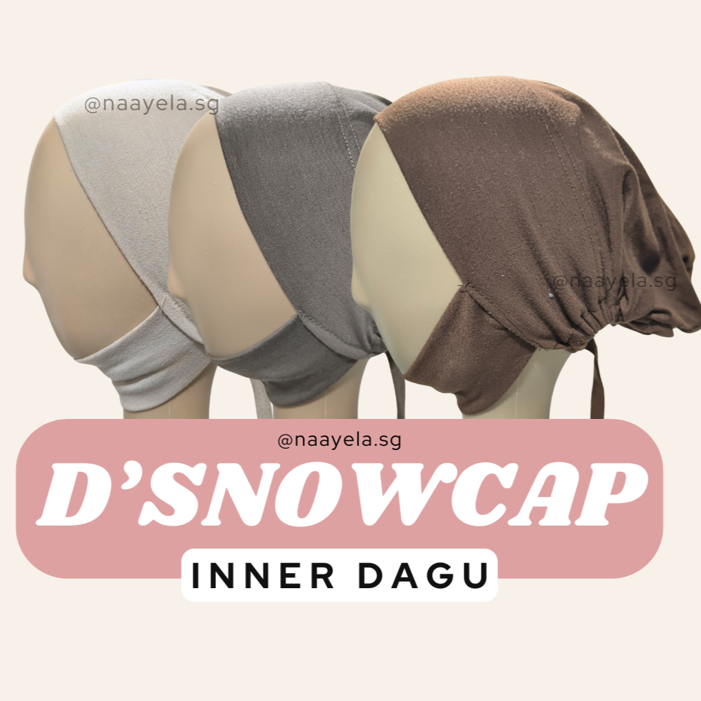 HIJAB INNER w/ CHIN COVERAGE β PLUS SIZED | NON-SLIP | COOLING COMFORT