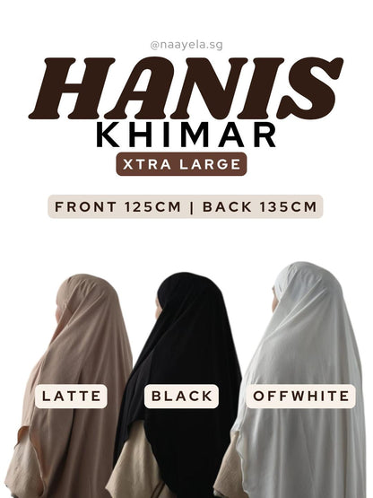 [NAAYELA.SG] XTRA LARGE HANIS KHIMAR