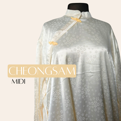 CHEONGSAM MIDI (PLUS SIZE)