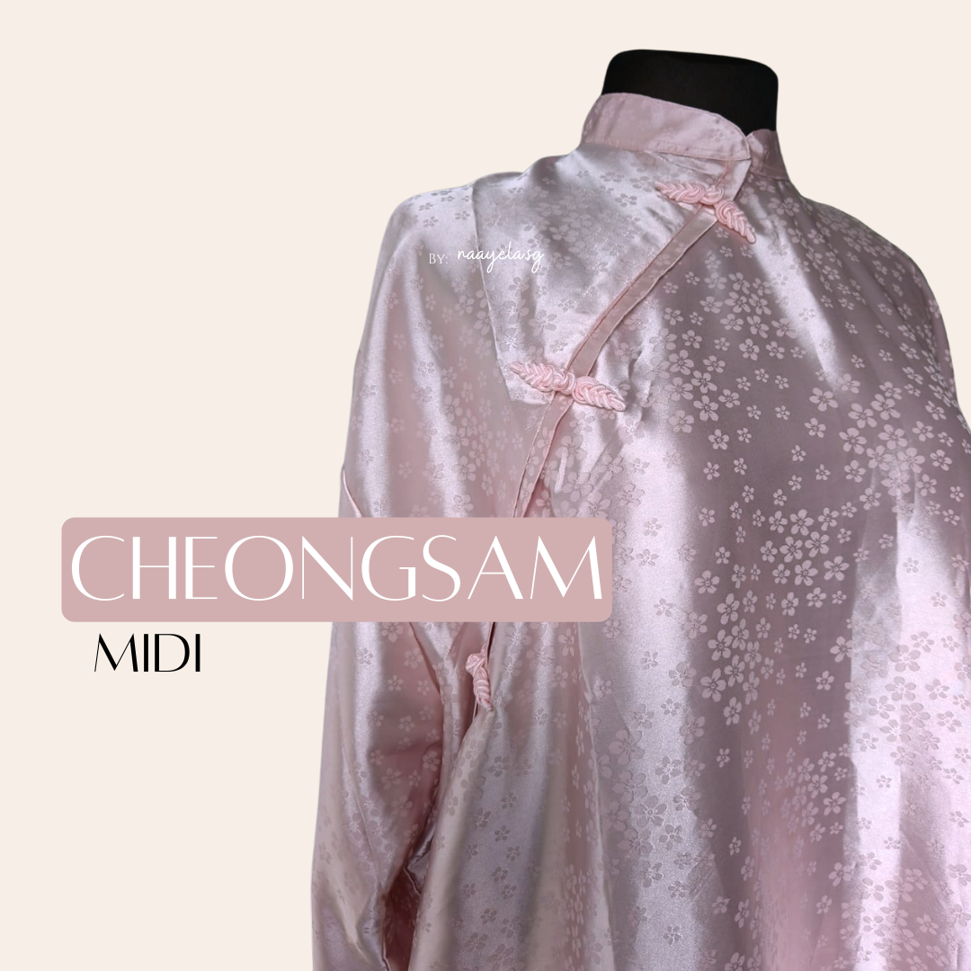 CHEONGSAM MIDI (PLUS SIZE)