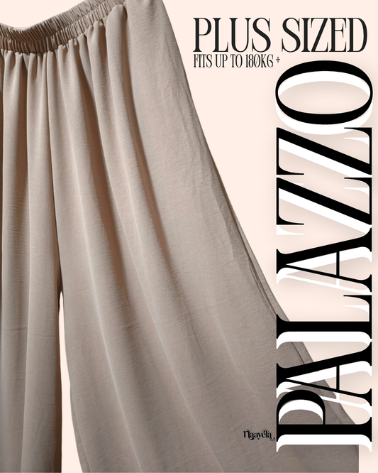 PLUS SIZED PALAZZO - FIT UP TO 180KG - CHECK SIZE CHART