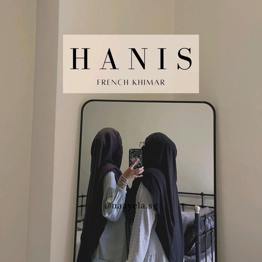 [SG INSTOCK] REGULAR HANIS French Khimar