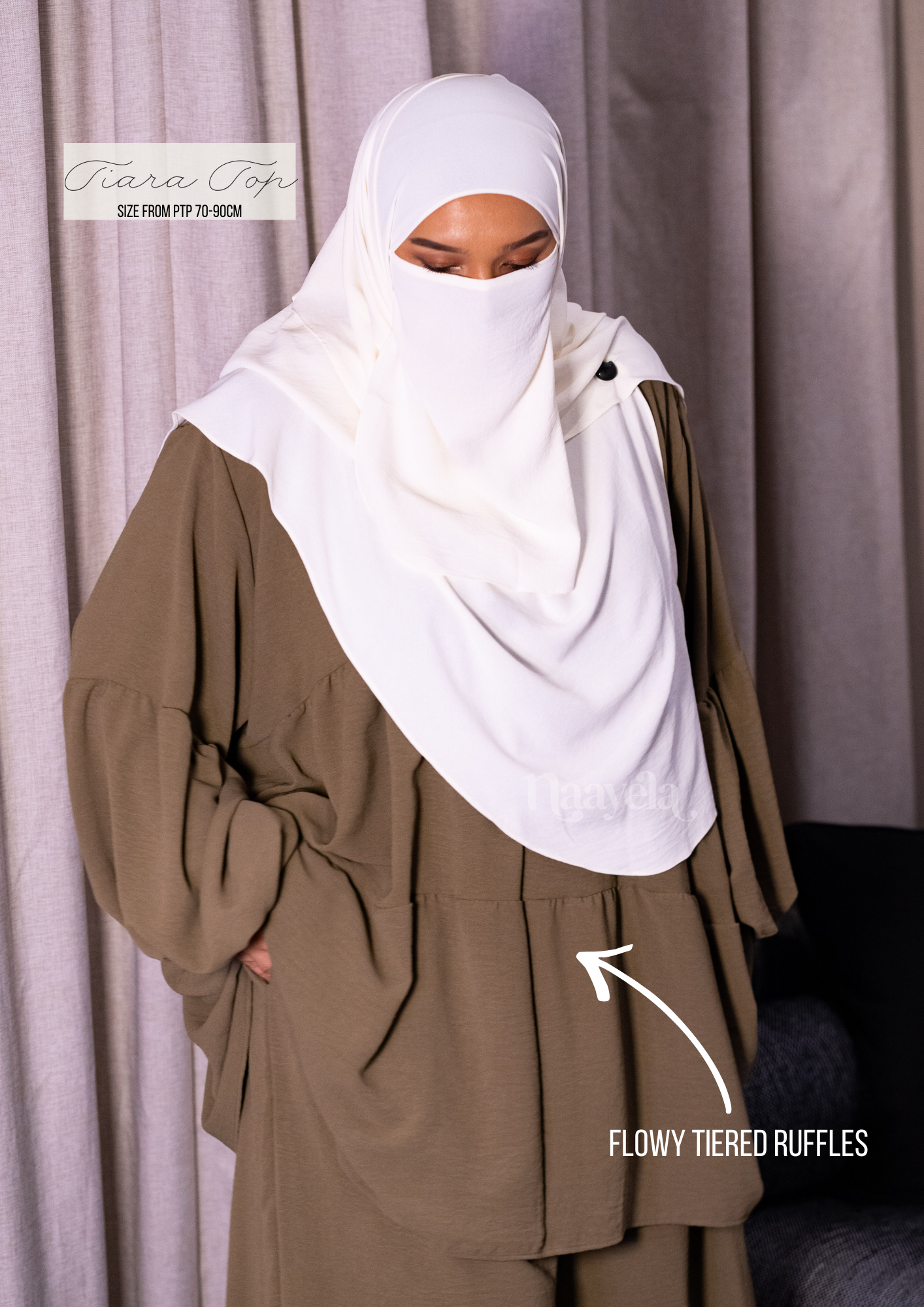 TIARA TOP - SIZES FROM PTP 70-90CM