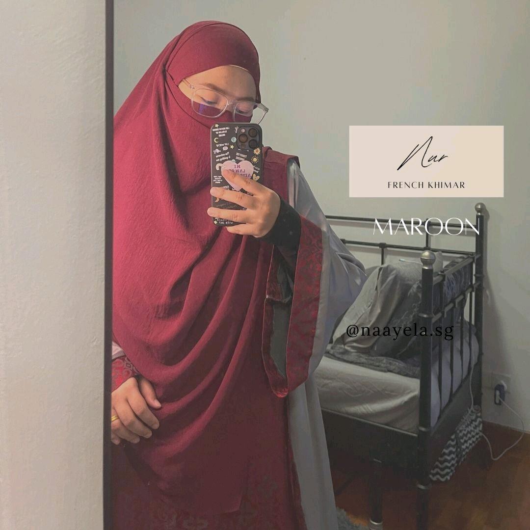 [SG INSTOCKS] NUR French Khimar