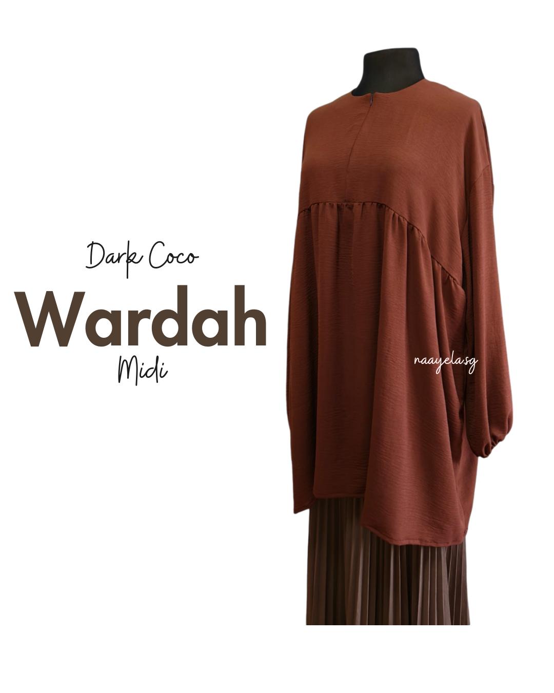 [SG INSTOCKS] WARDAH MIDI - PLUS SIZE UP TO PTP 90