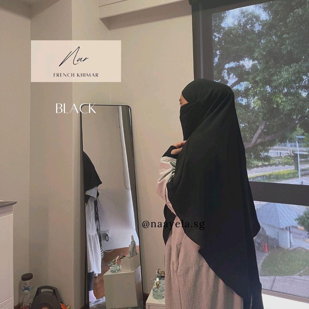 [SG INSTOCKS] NUR French Khimar