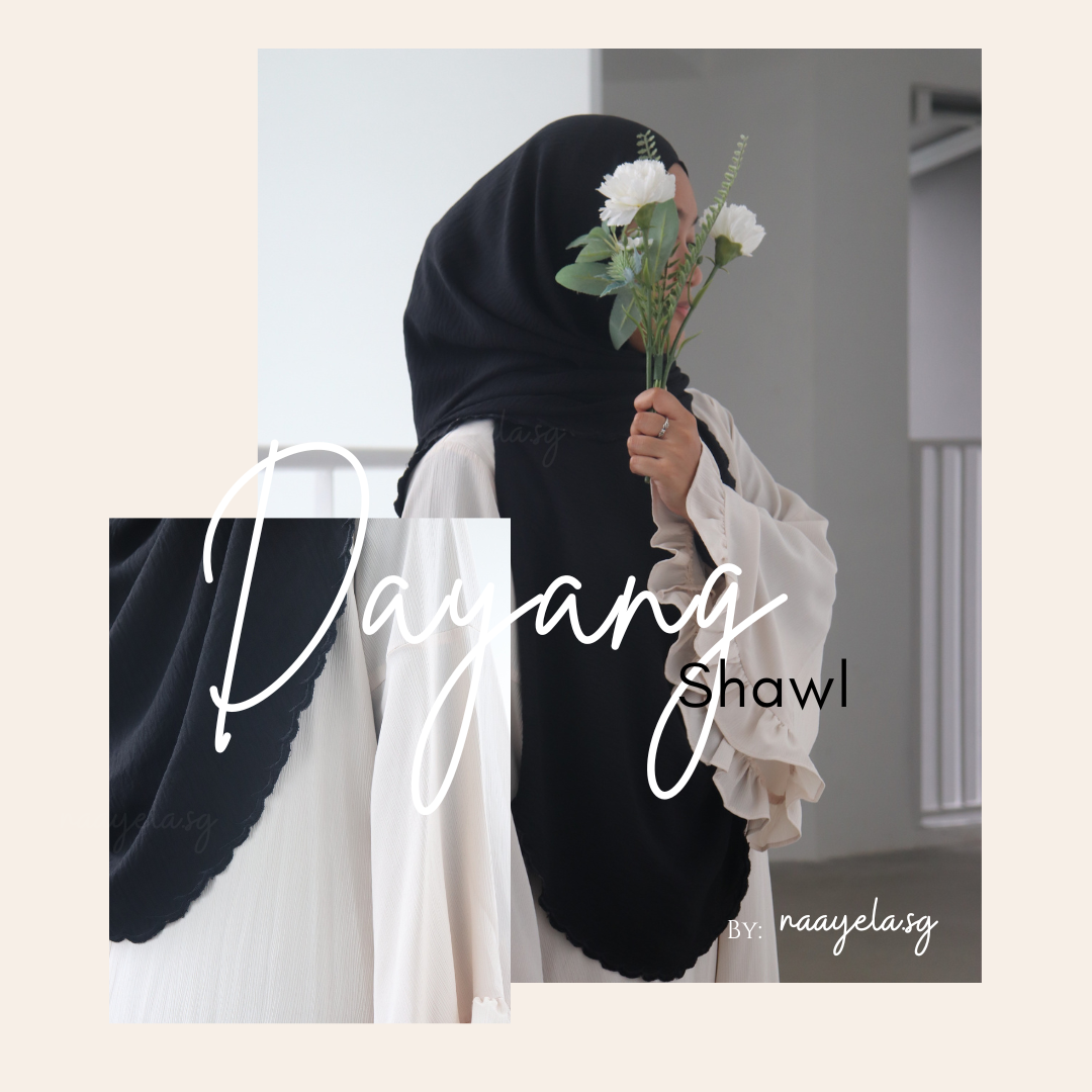 DAYANG SULAM TIE-BACK SHAWL