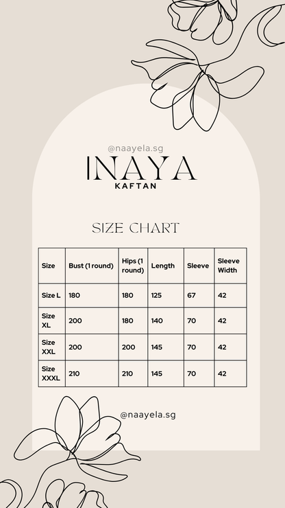 [NAAYELA.SG] INAYA KAFTAN