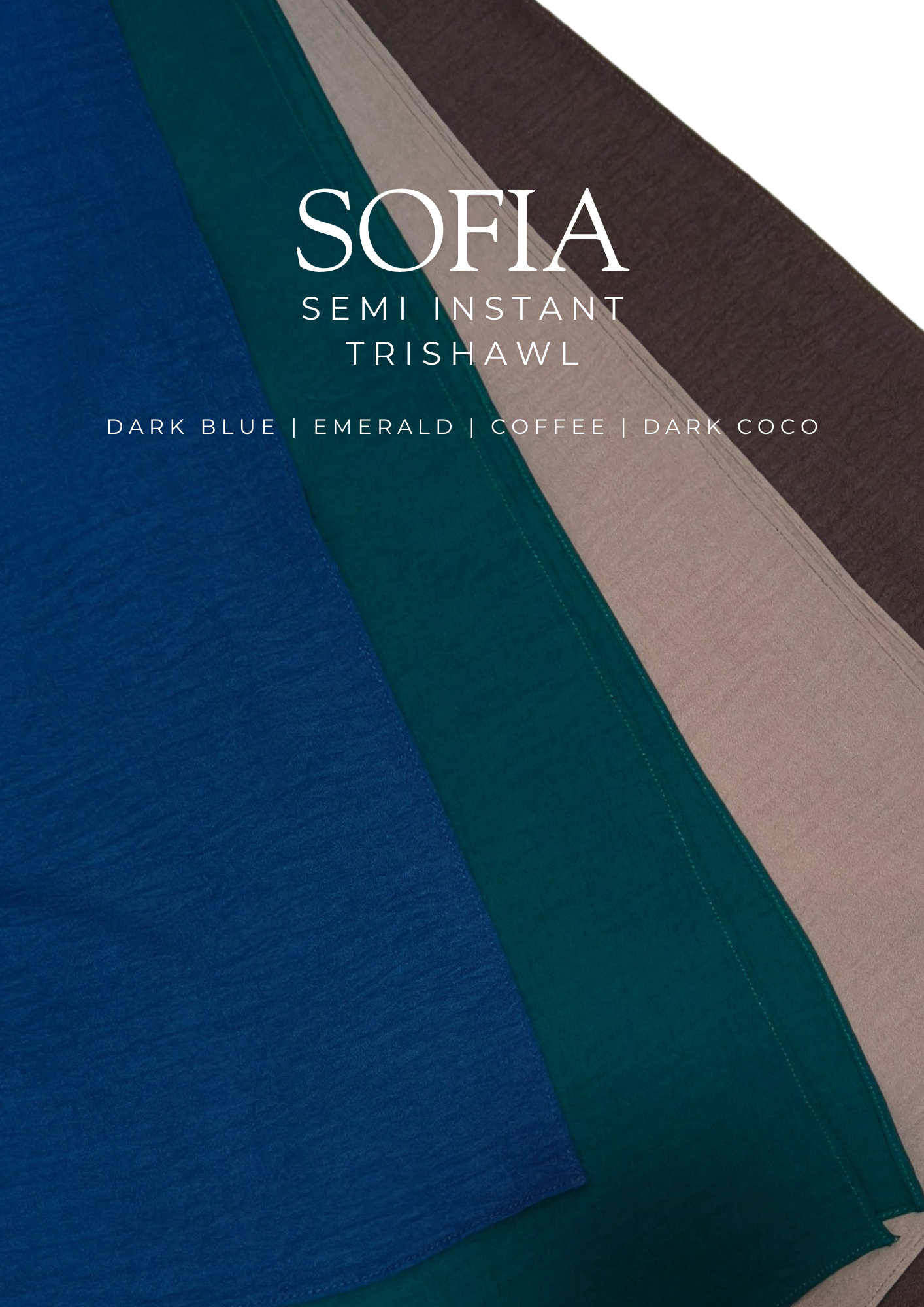 [NAAYELA.SG] SOFIA SEMI INSTANT SHAWL (TIE BACK)