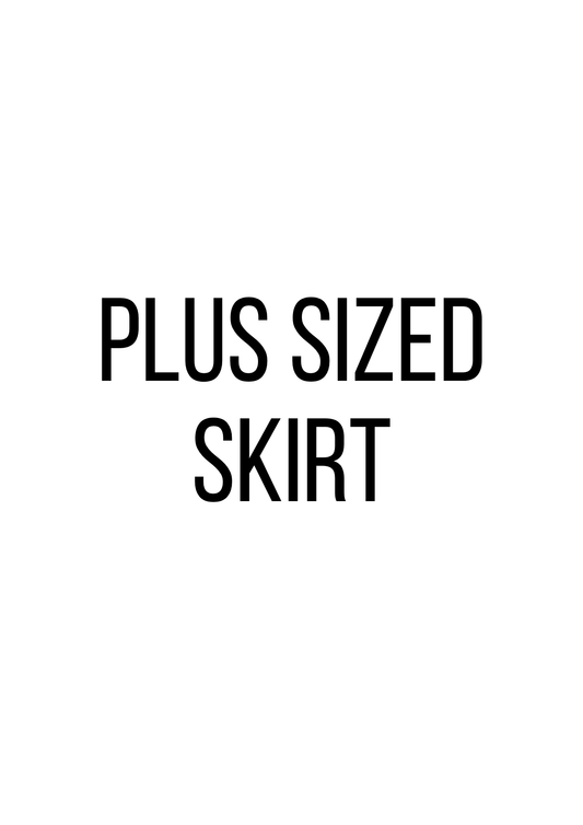 PLUS SIZED SKIRT | IRONLESS