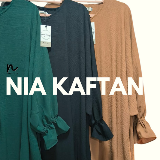 NIA KAFTAN ABAYA (PTP 100 CM)
