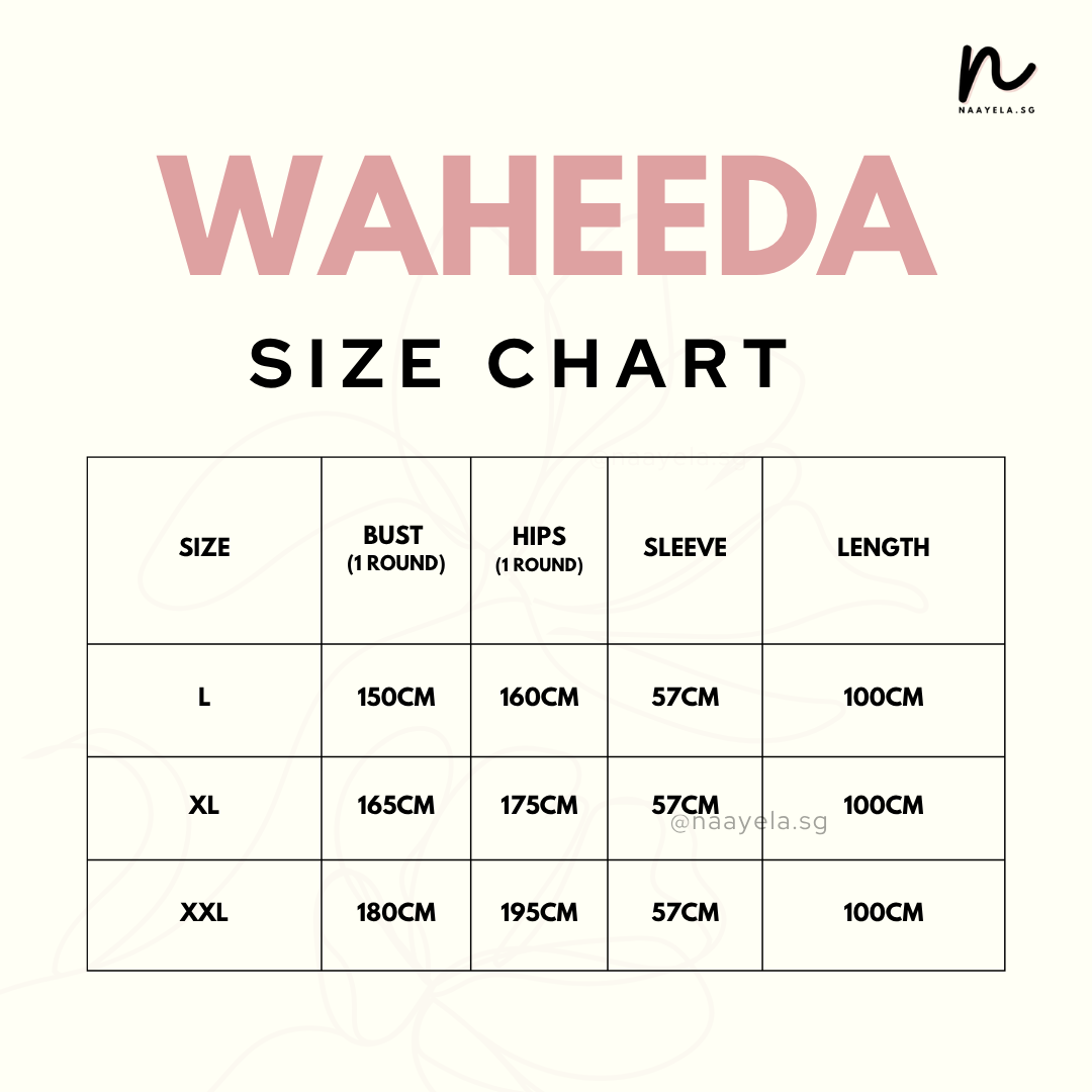 WAHEEDA MIDI (PTP 70cm to 90cm)