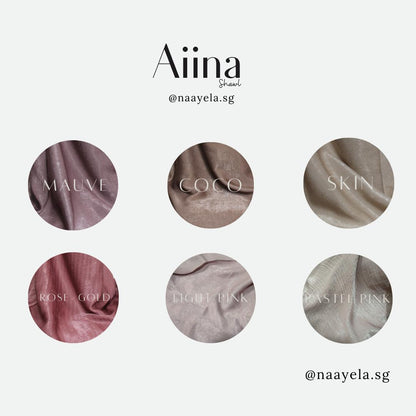 [NAAYELA.SG] AIINA SHAWL - SANTORINI