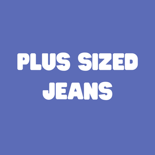 PLUS SIZE JEANS (UP TO HIPS 180CM)