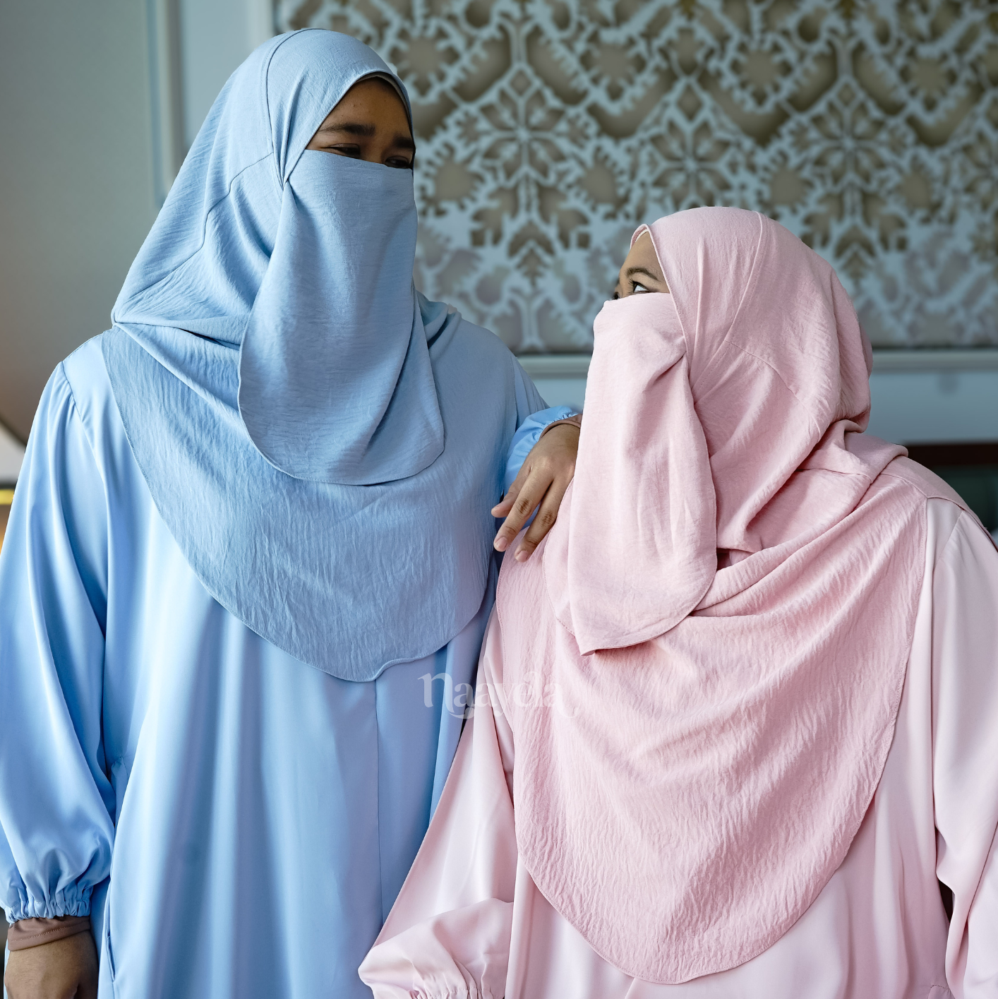 [PLUS SIZED] ZAHRA INSTANT HIJAB - SOFT AWNING - IRONLESS